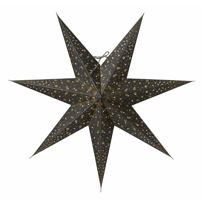 watt & VEKE / Závěsná svítící hvězda Isadora Grey 60 cm