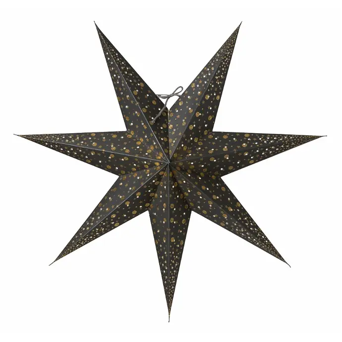 Watt & Veke / Závěsná svítící hvězda Isadora Grey 60 cm