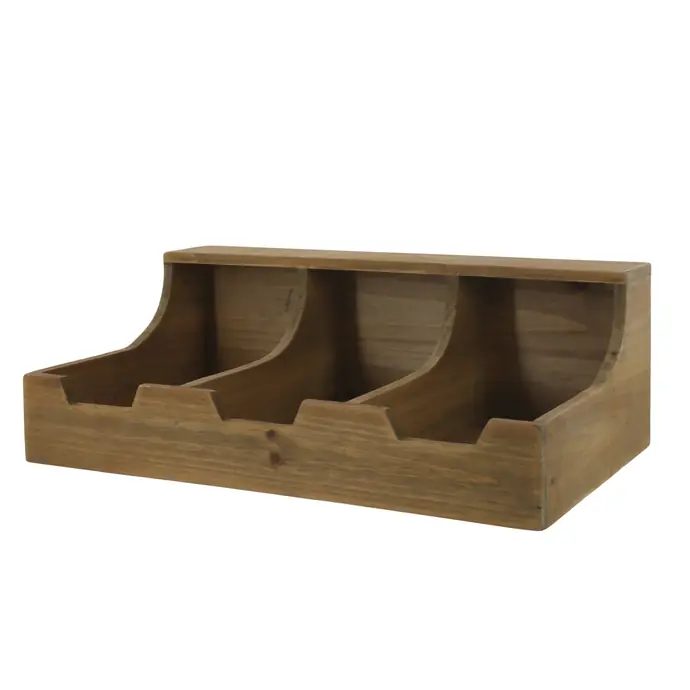 Chic Antique / Úložný drevený box s priehradkami
