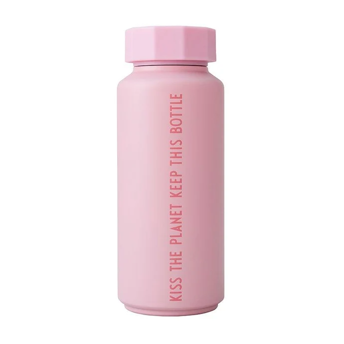 DESIGN LETTERS / Designová termoska Pink Kiss The Planet 500 ml