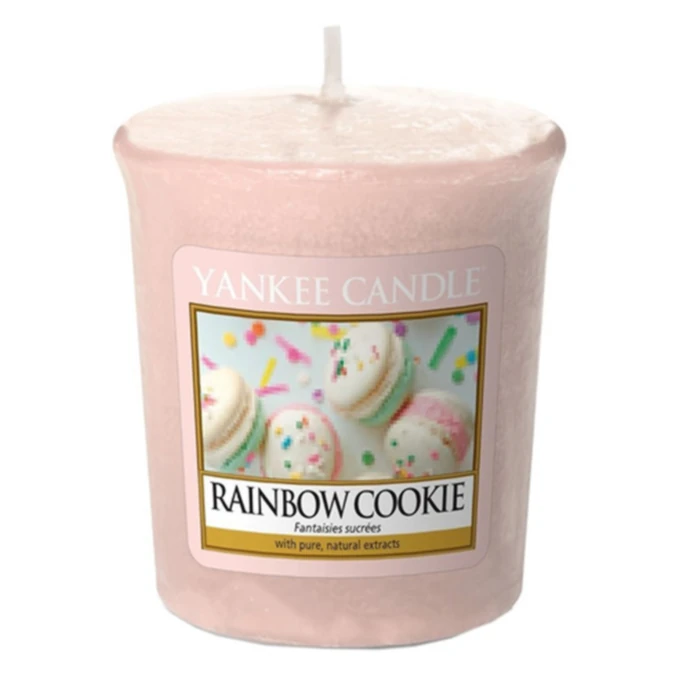 Yankee Candle / Votívna sviečka Yankee Candle - Rainbow Cookie