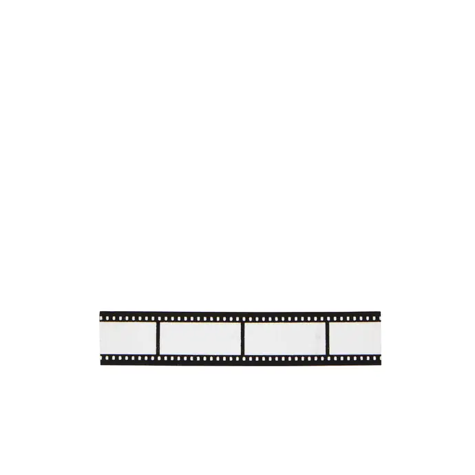 MADAM STOLTZ / Dizajnová samolepiaca páska Filmstrip white/black