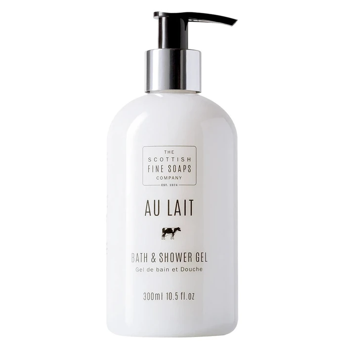 SCOTTISH FINE SOAPS / Koupelový a sprchový gel Au Lait - 300 ml