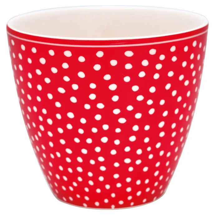 GREEN GATE / Latte cup Dot Red