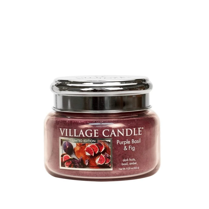 VILLAGE CANDLE / Svíčka Village Candle - Purple Bazil & Fig 262g