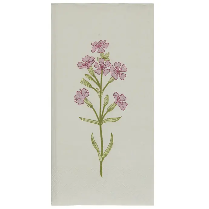 IB LAURSEN / Papírové ubrousky Flora pink