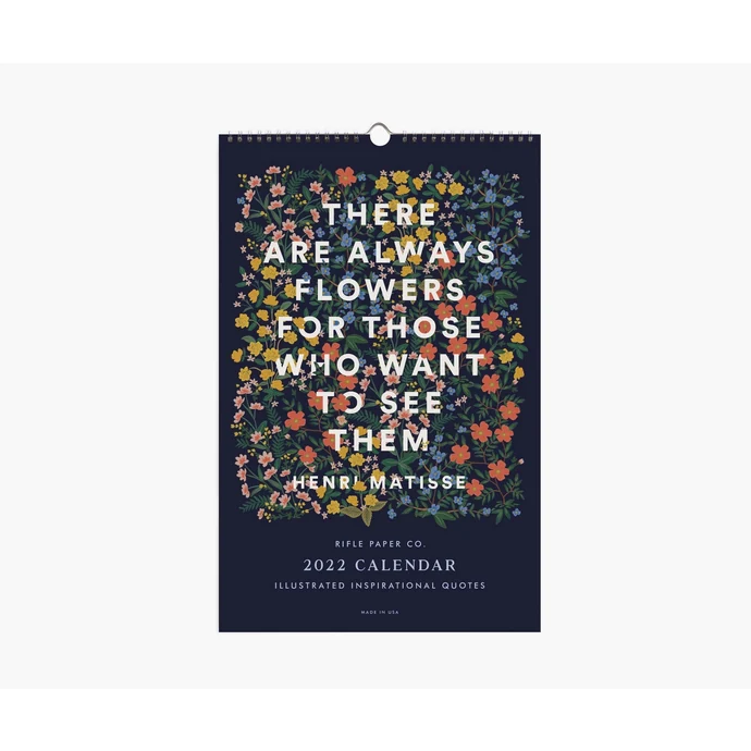 Rifle Paper Co. / Nástenný kalendár Inspirational Quote 2022