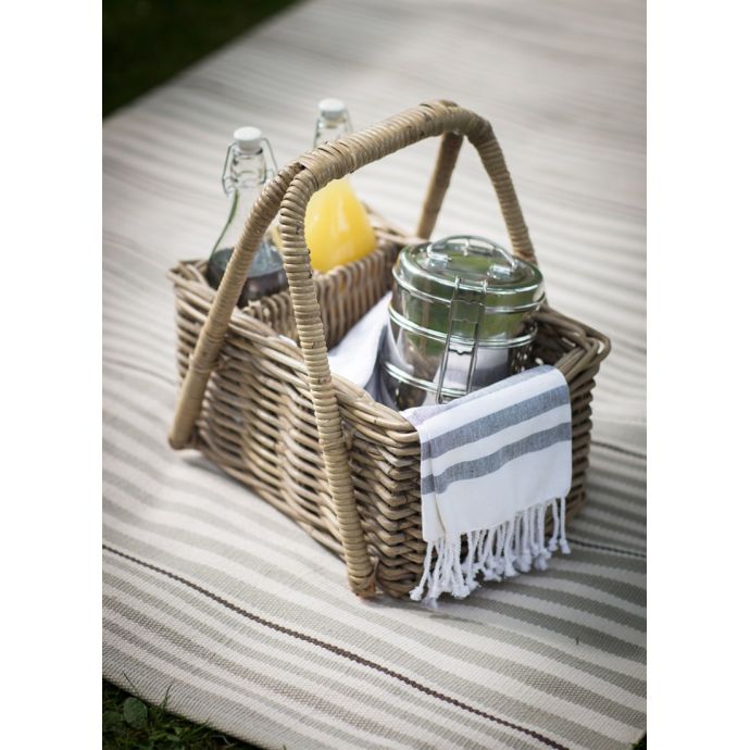 Garden Trading / Prútený košík na piknik Bembridge