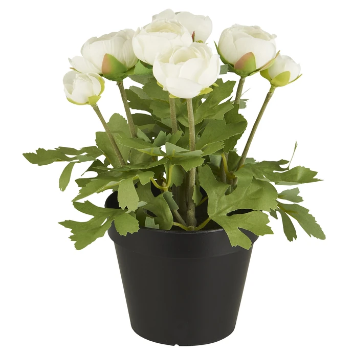 IB LAURSEN / Dekoratívny umelý iskerník White Flowers