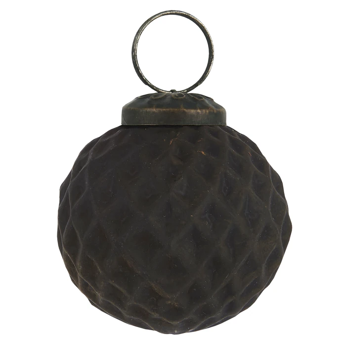 Ib Laursen / Vánoční baňka Harlekin Dark Chocolate