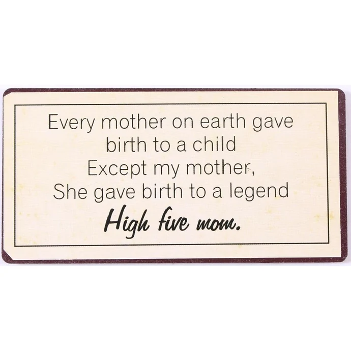 La finesse / Magnet High five mom