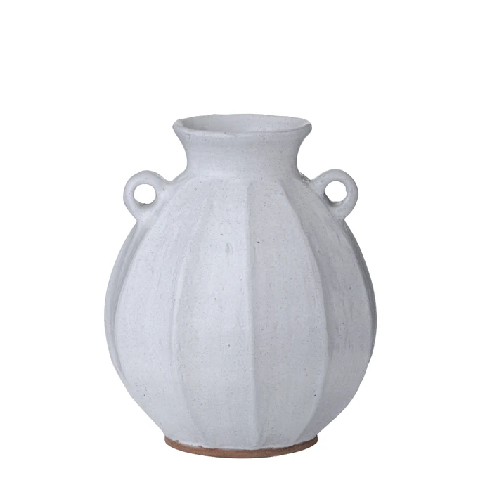 BUNGALOW / Keramická váza Vital White