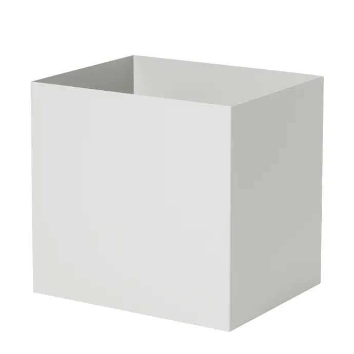ferm LIVING / Kovový úložný box Plant Box Grey