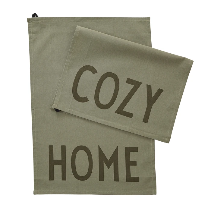 DESIGN LETTERS / Utierka Cozy Home - set 2 ks