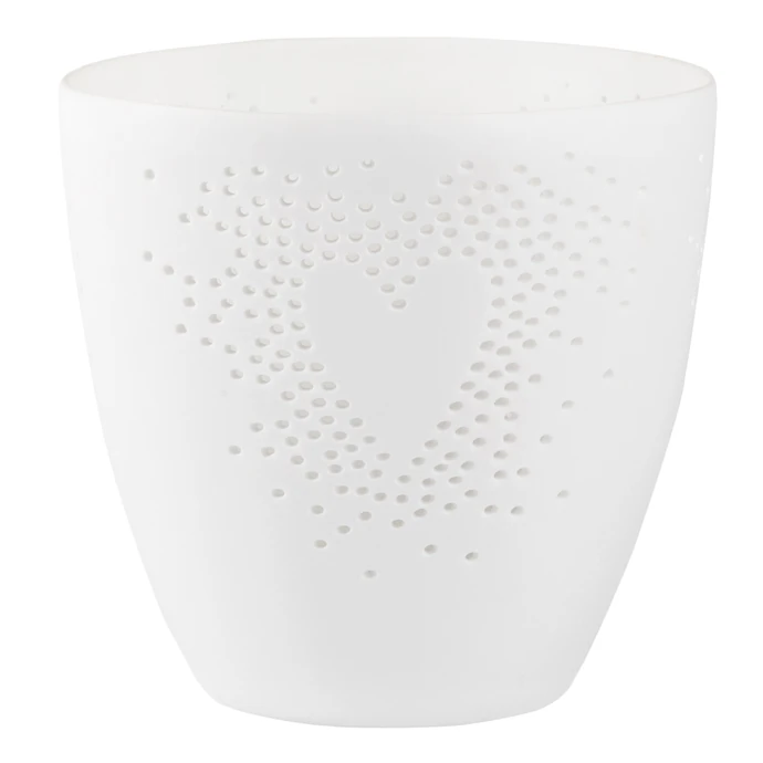 räder / Porcelánový svícen Heart