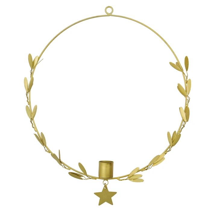 House Doctor / Závěsný svícen Mistel Antique Brass 25 cm