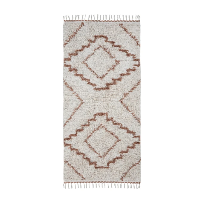 House Doctor / Bavlnený koberec Minis Golden 200 x 90 cm
