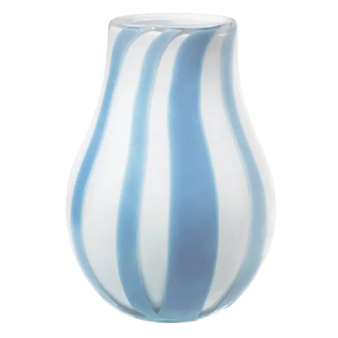 Broste / Sklenená váza Ada Air Blue