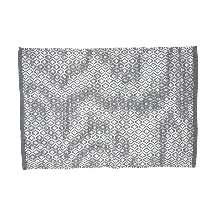 GREEN GATE / Bavlněný koberec Bianca Warm Grey 70x140cm