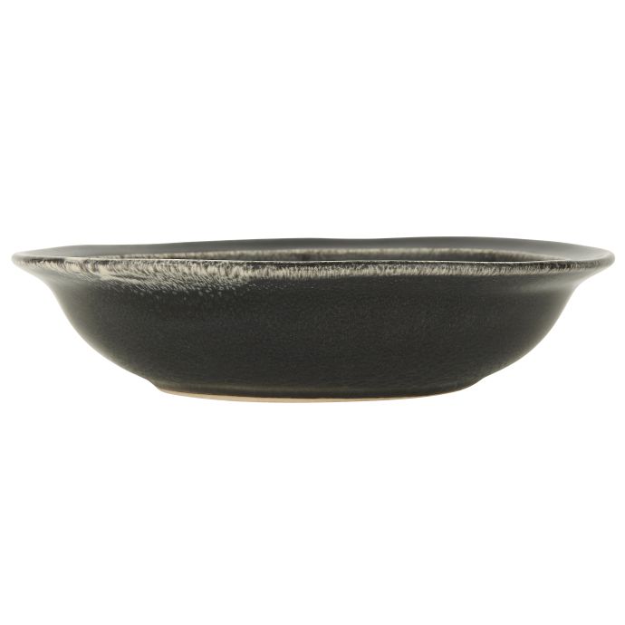 IB LAURSEN / Polévkový talíř Black Dunes 20 cm