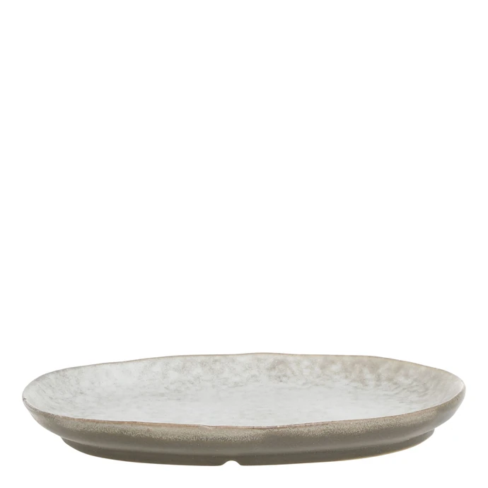 Chic Antique / Porcelánový oválný tanier Valence Walnut