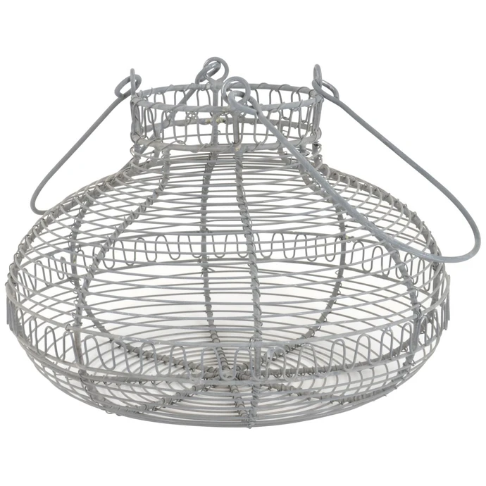 Ib Laursen / Drátěný košík Round grey