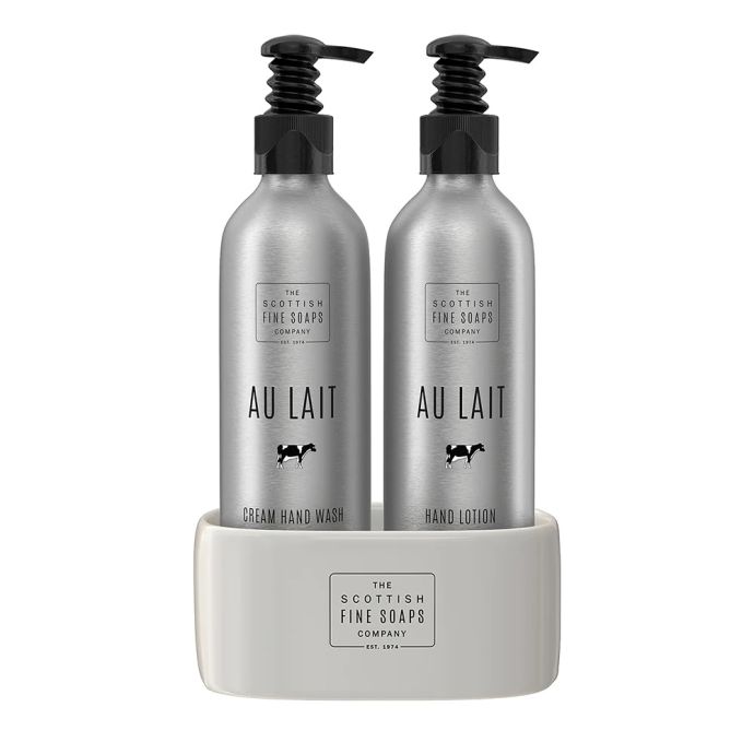 SCOTTISH FINE SOAPS / Darčeková sada pre starostlivosť o ruky Au Lait 2x250ml