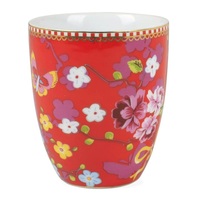 Pip Studio / Latte cup Chinese Rose red