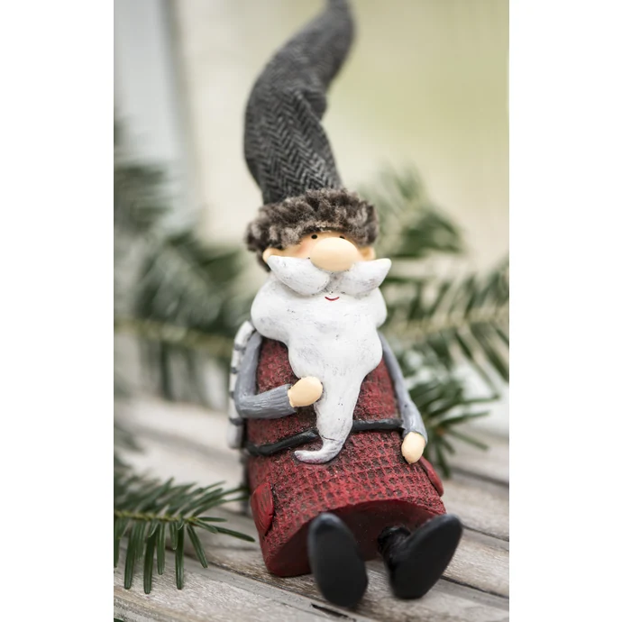 IB LAURSEN / Vianočná figúrka Santa Claus Sitting