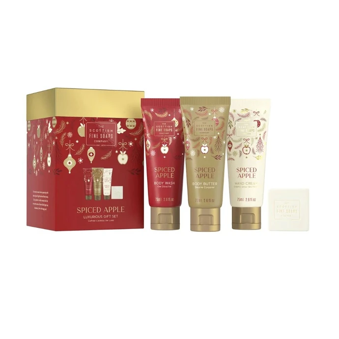 SCOTTISH FINE SOAPS / Dárková sada kosmetiky s péčí o tělo Spiced Apple