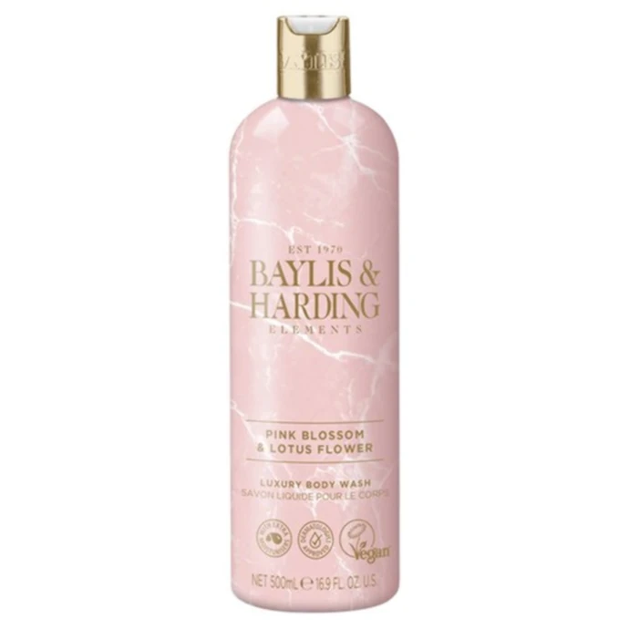 Baylis & Harding / Sprchový gel Pink blossom & Lotus flower 500 ml