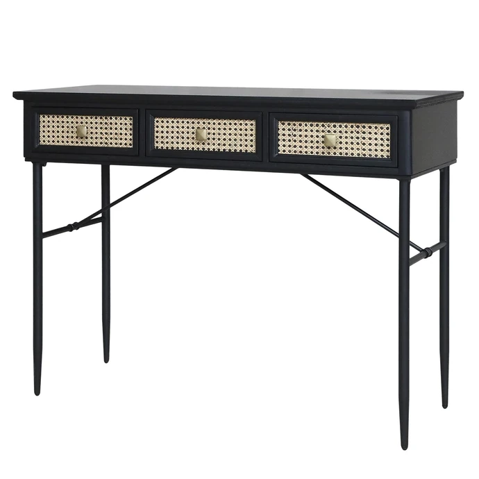 Chic Antique / Dřevěný pracovní stůl Black