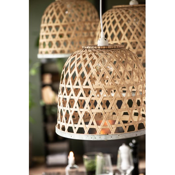 IB LAURSEN / Bambusová stropní lampa Bamboo