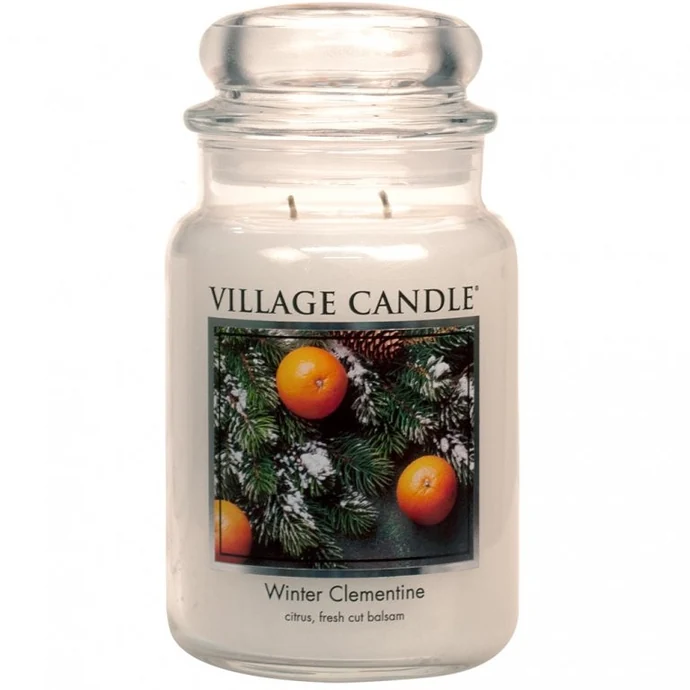 VILLAGE CANDLE / Sviečka Village Candle - Winter Clementine 602 g