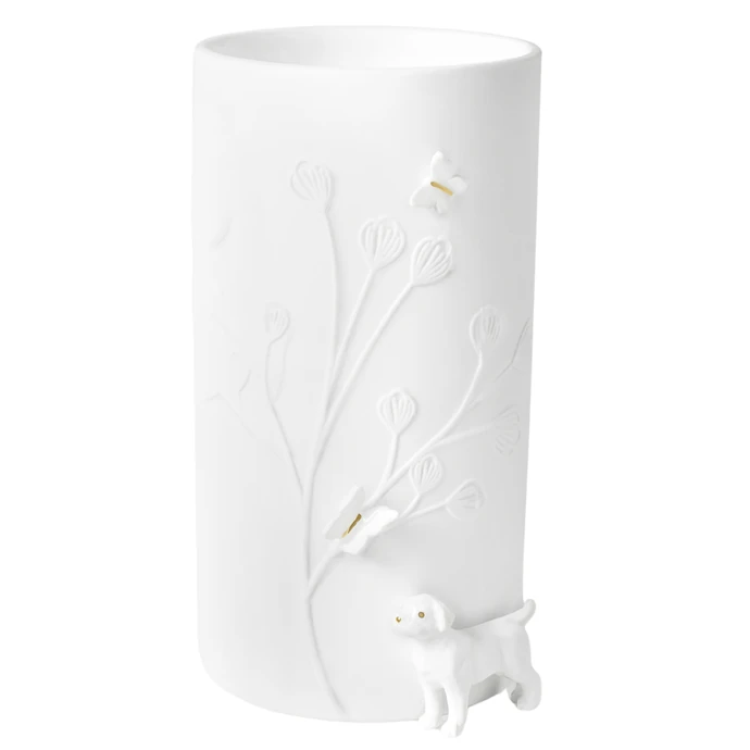 räder / Porcelánová váza Dog Standing