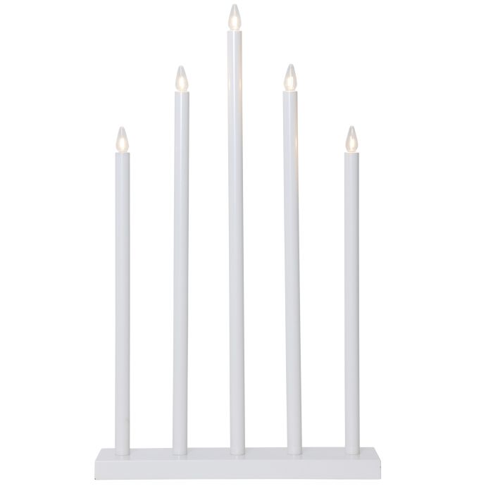 STAR TRADING / Svietnik - Candlestick Holy White 64 cm