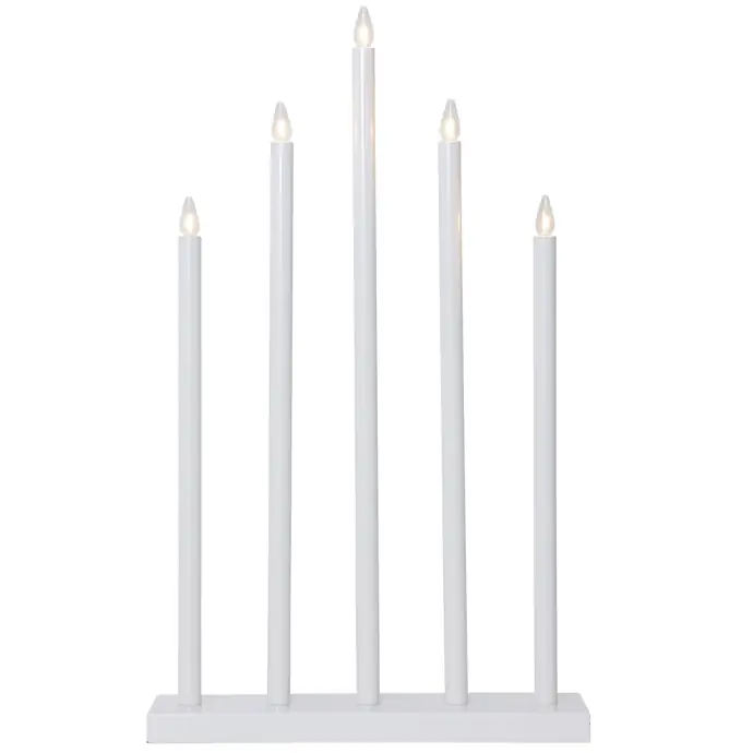 STAR TRADING / Svietnik - Candlestick Holy White 64 cm