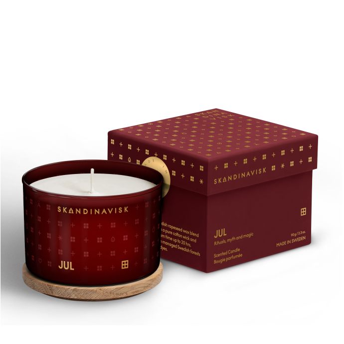 SKANDINAVISK / Vonná sviečka JUL (Vianoce) 90 g