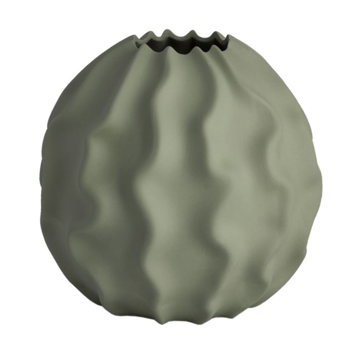 Storefactory / Porcelánová váza MALMBÄCK Green 22 cm