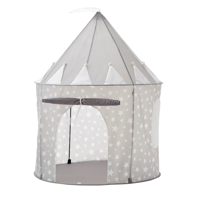 Kids Concept / Detský stan Grey Star Castle 130 cm