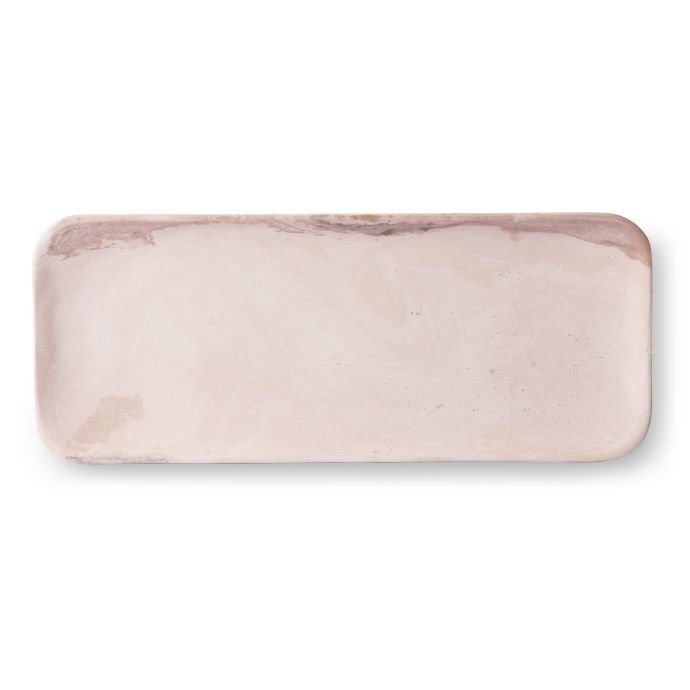HK living / Mramorový servírovací tác Pink Marble