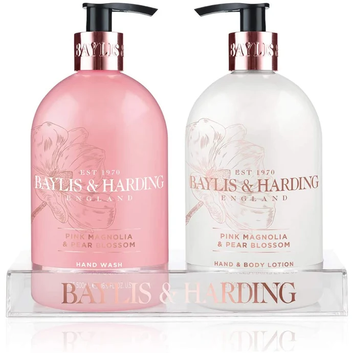 Baylis & Harding / Sada starostlivosti o ruky Pink Magnolia & Pear Blossom
