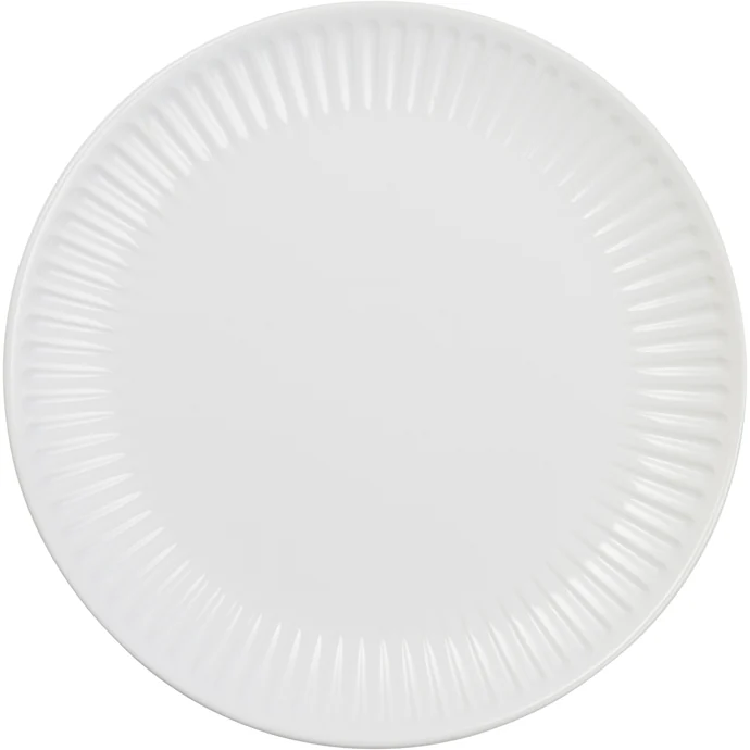 IB LAURSEN / Obedový tanier Mynte Pure White 28 cm
