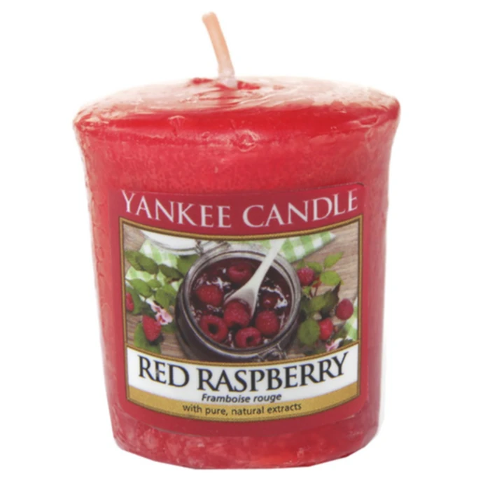 Yankee Candle / Votívna sviečka Yankee Candle - Red Raspberry