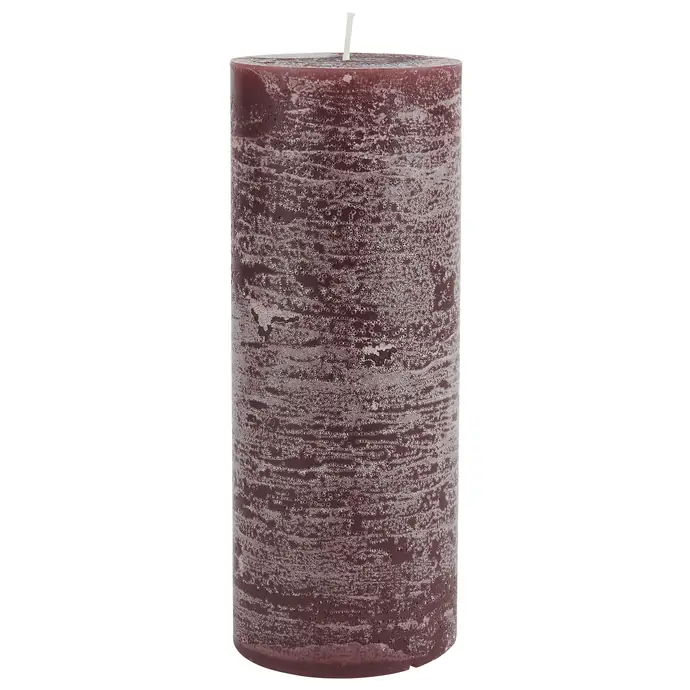 Ib Laursen / Kulatá svíčka Rustic Red 18 cm