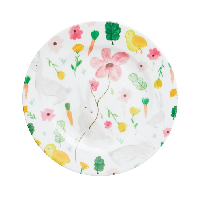 rice / Melaminový talíř Easter Print 20 cm