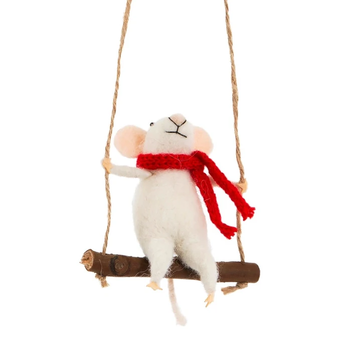 sass & belle / Závěsná dekorace Swinging Mouse