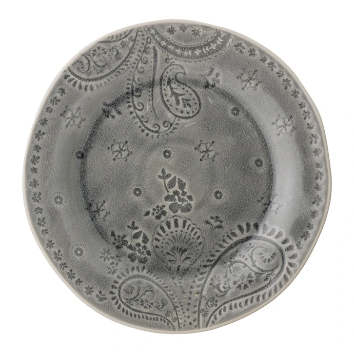 Bloomingville / Obedový tanier Rani Grey 26 cm