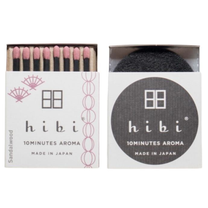 Hibi / Vonné zápalky Hibi Sandalwood - 8 ks