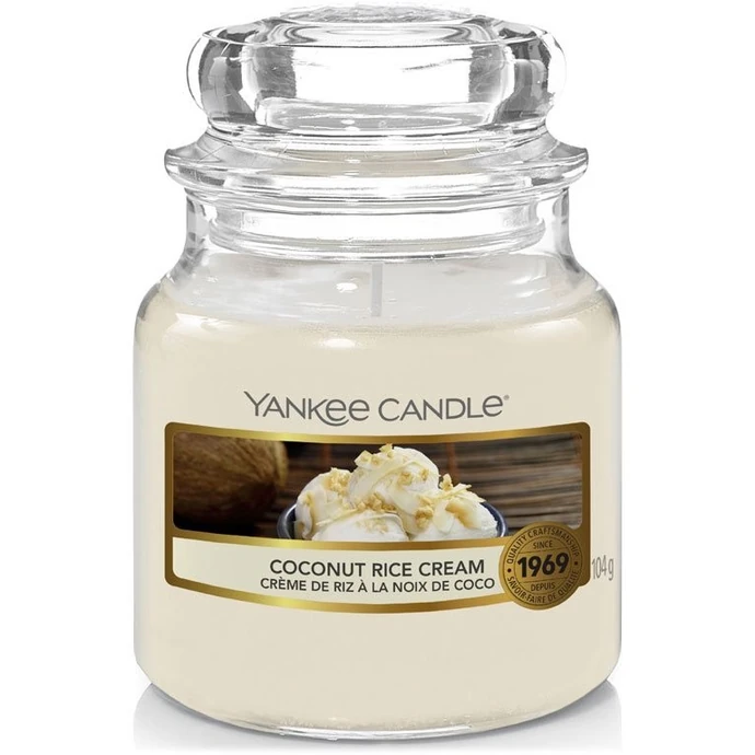 Yankee Candle / Svíčka Yankee Candle 104g - Coconut Rice Cream